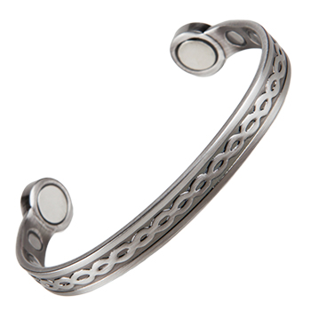 Hi-Power Silver Chain Magnetic Bracelet